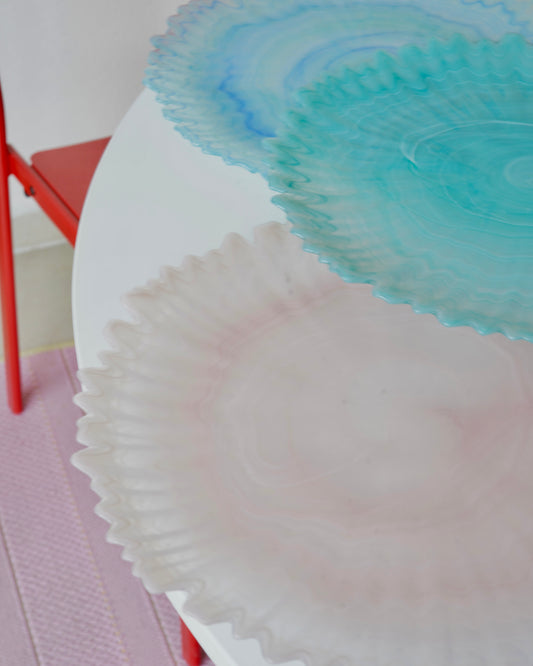 karışık renkli 33 cm tabak takım 6 adet