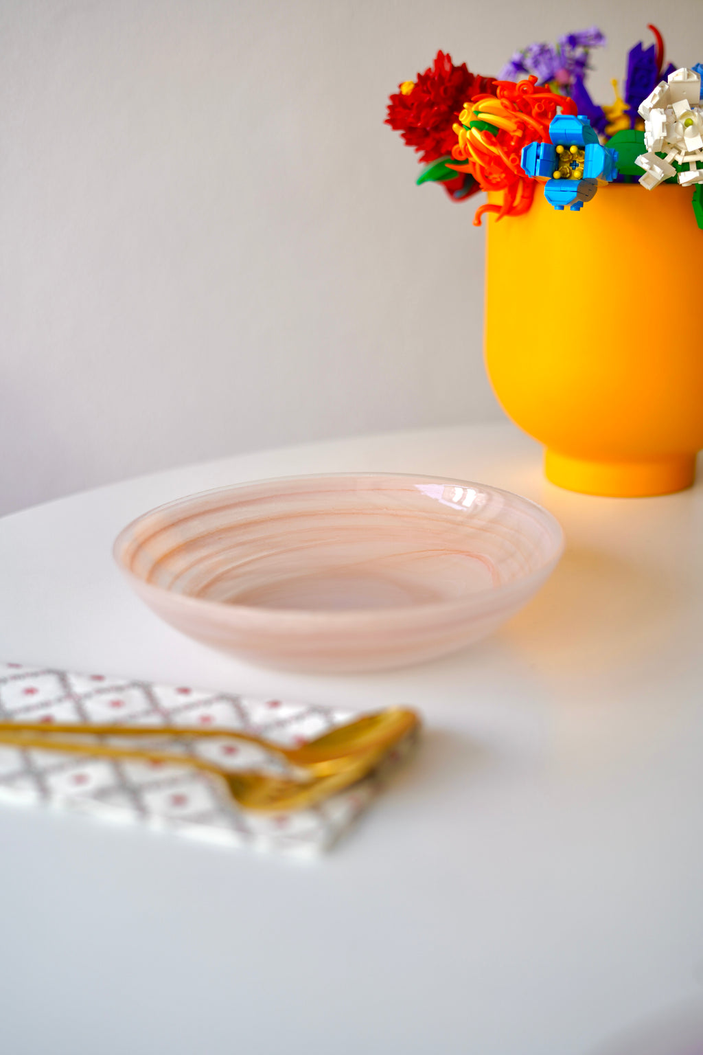 Renkli Yemek Tabağı 6 adet