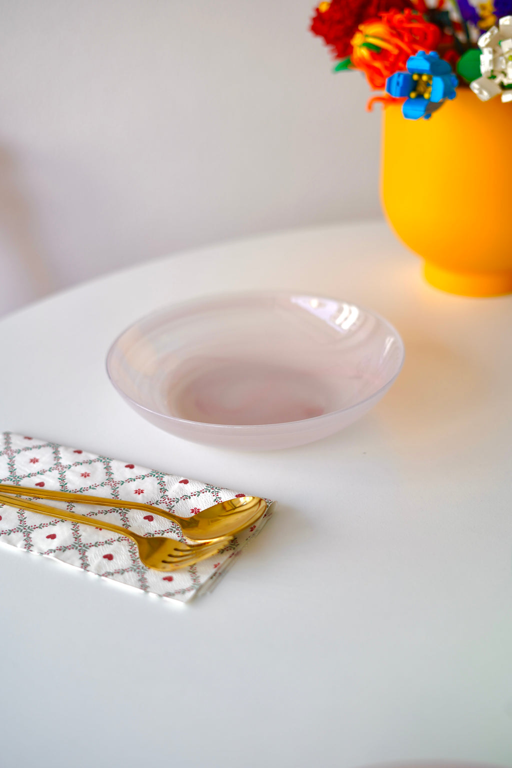 Renkli Yemek Tabağı 6 adet