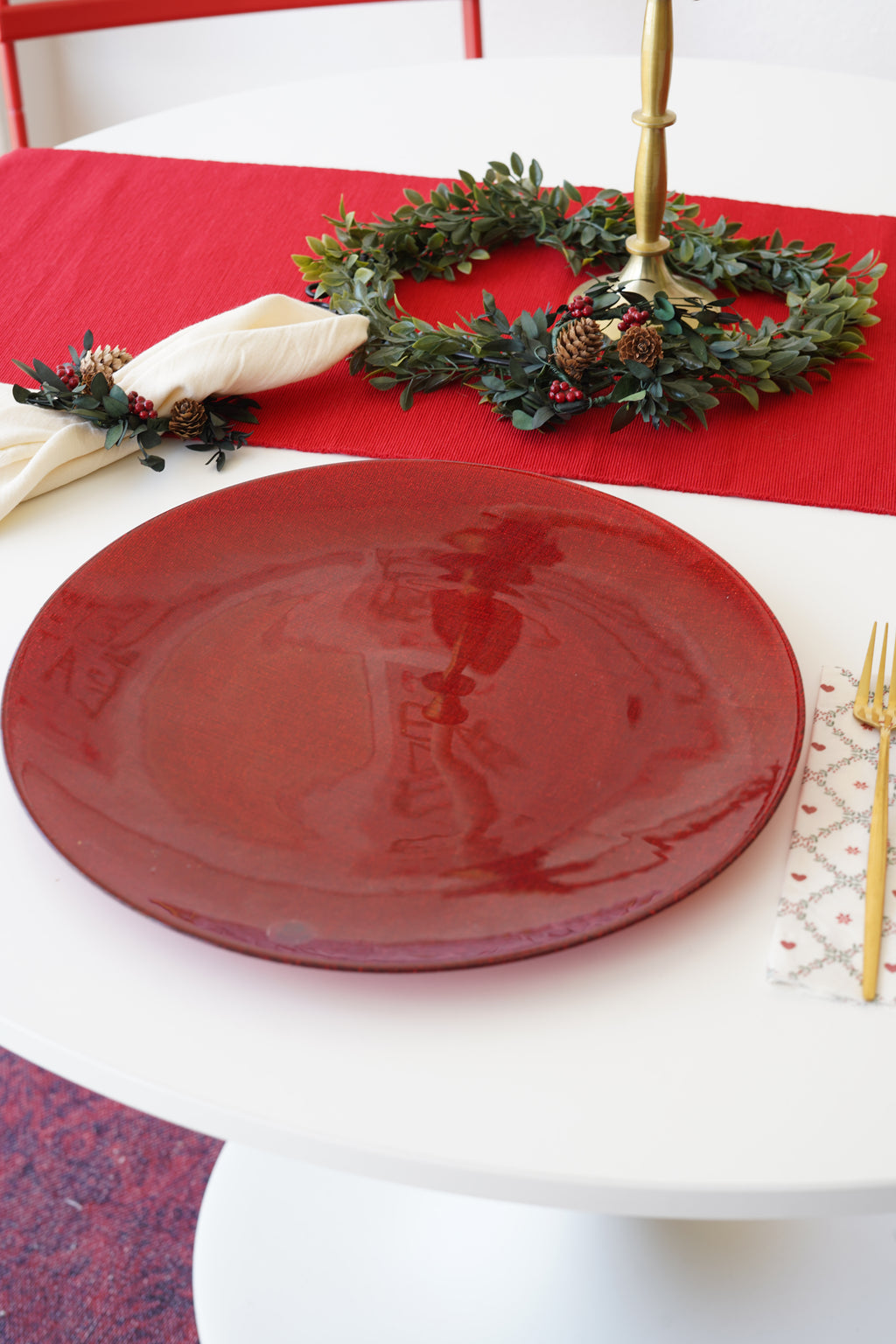 kırmızı 6 kişilik takım