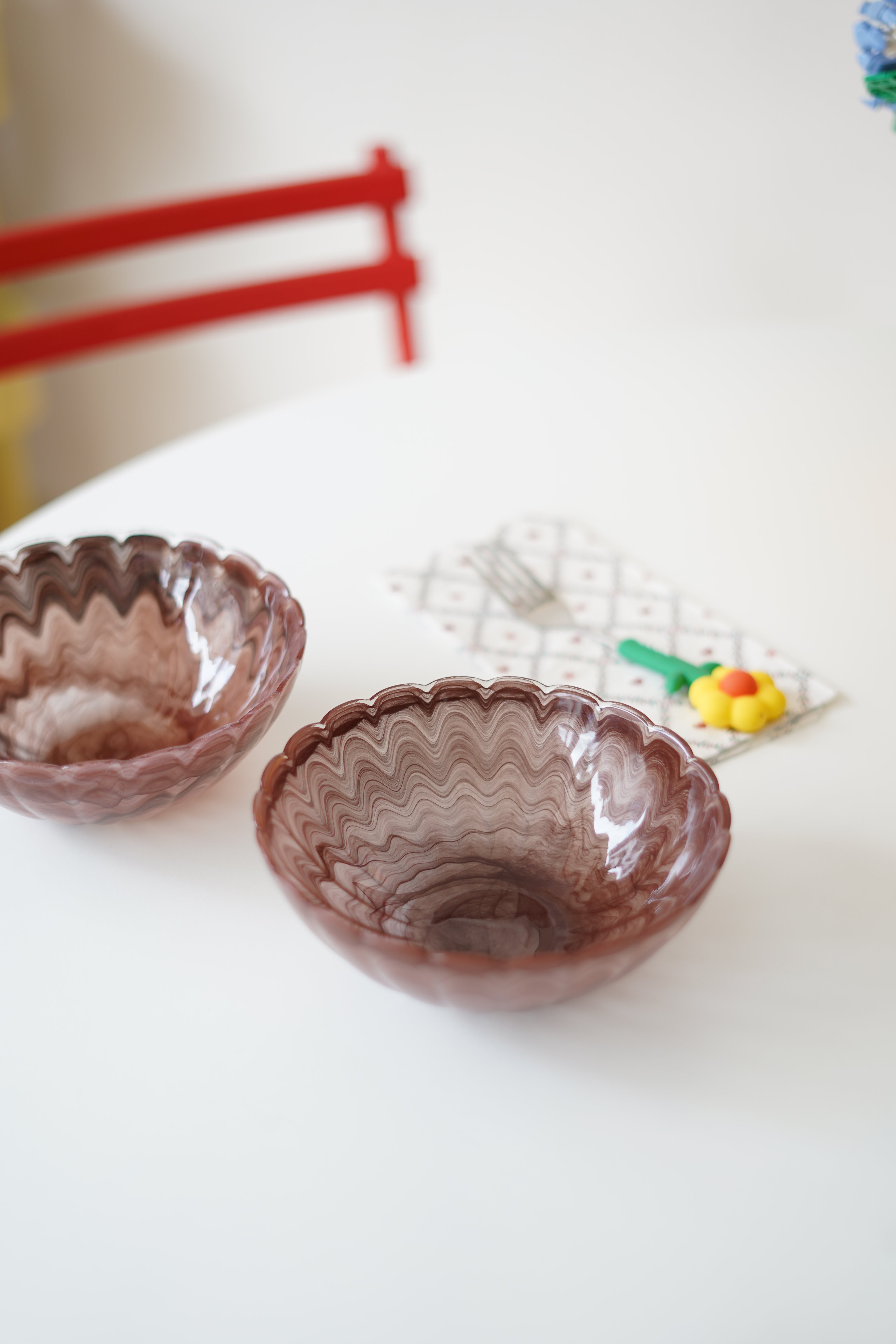 kahverengi papatya kase 2 adet