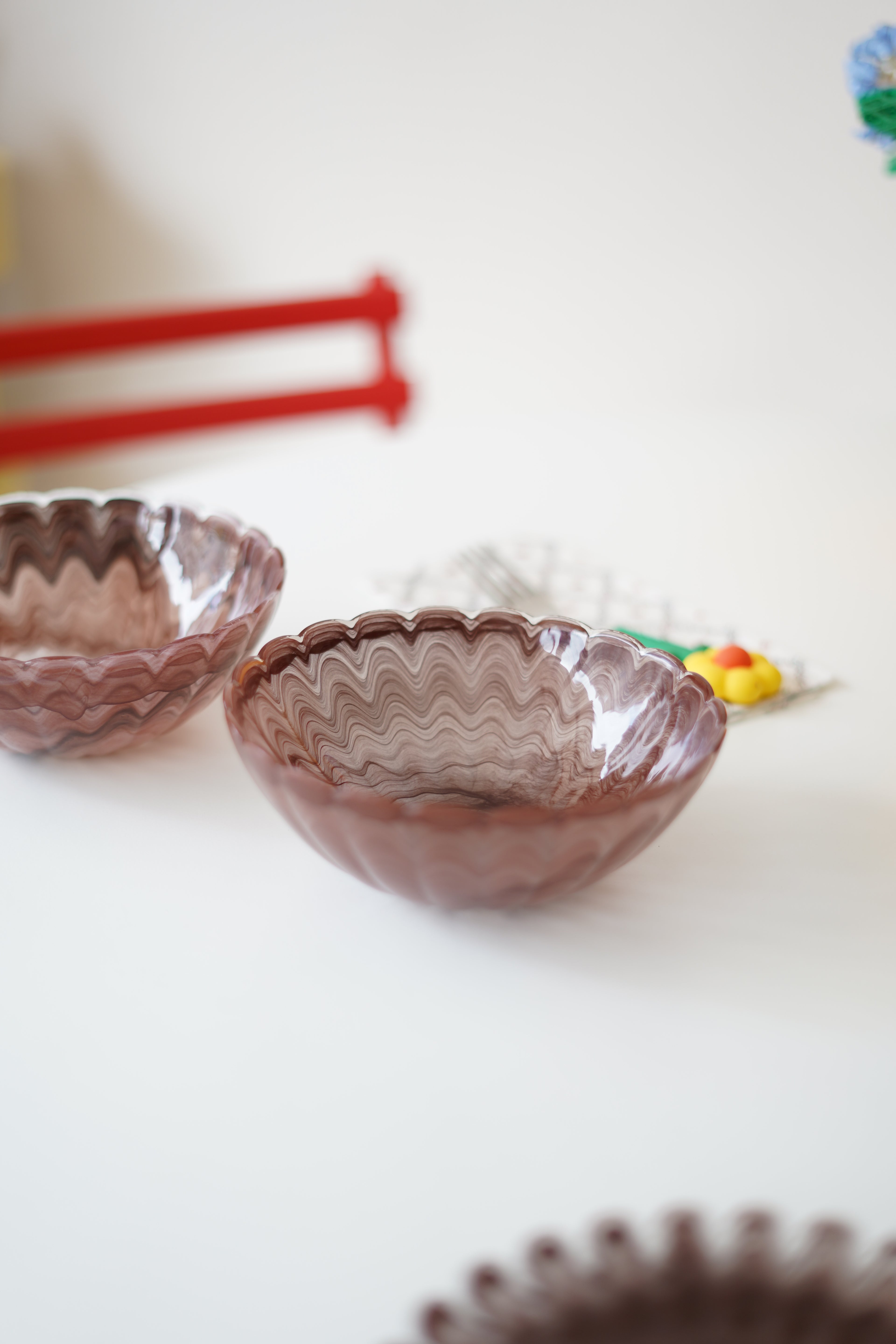 kahverengi papatya kase 2 adet