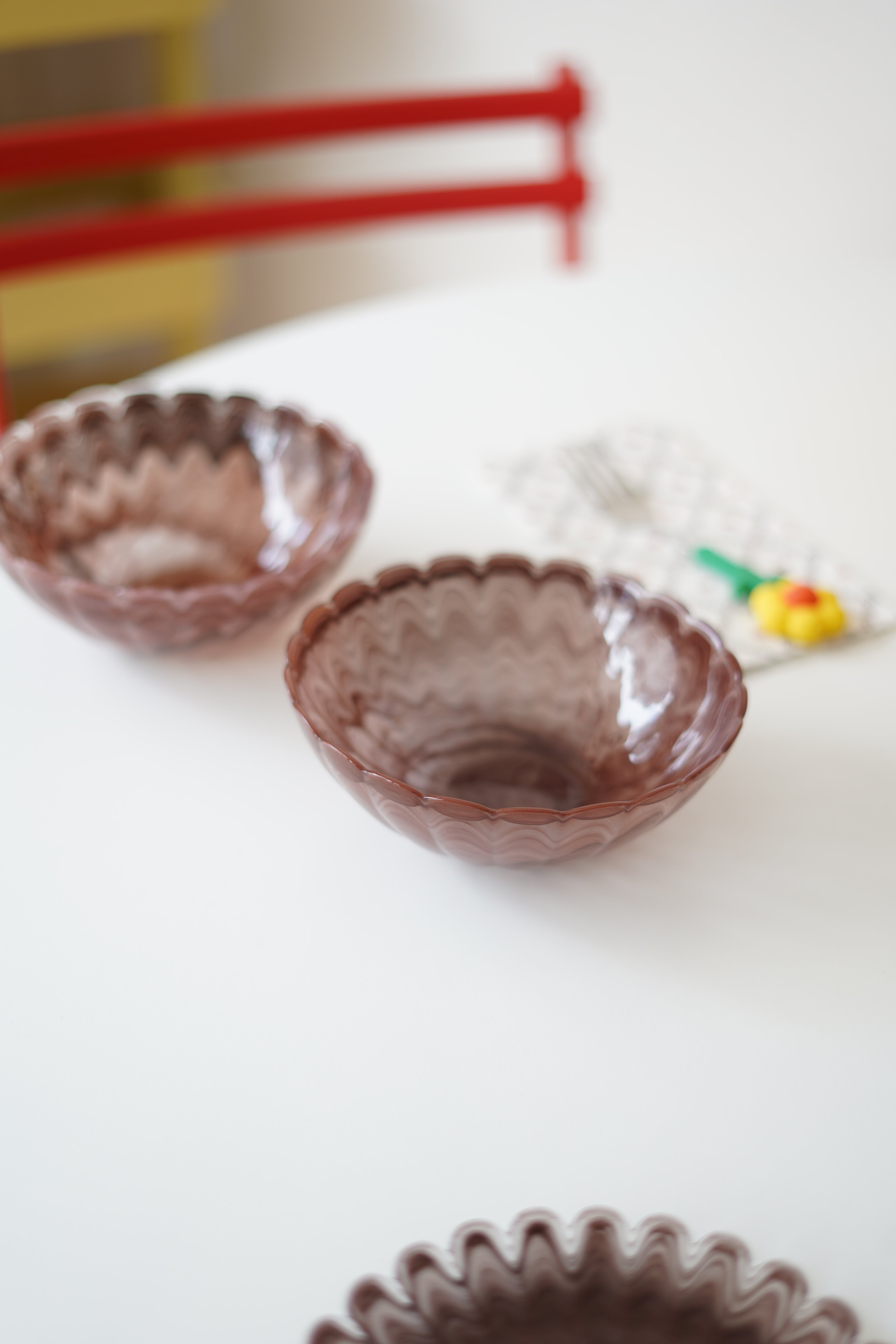 kahverengi papatya kase 2 adet