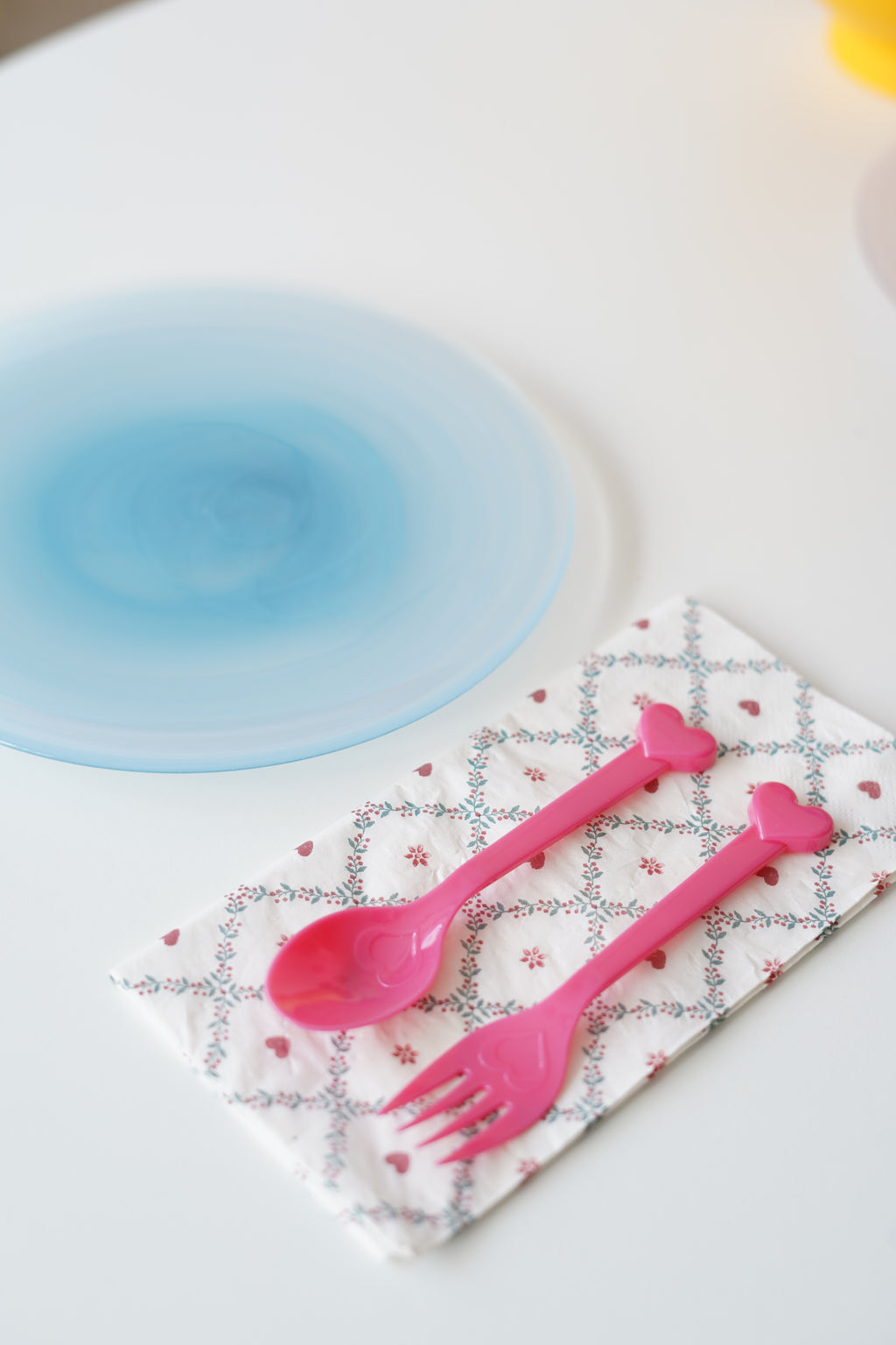mavi 21 cm pasta tabağı 6 adet