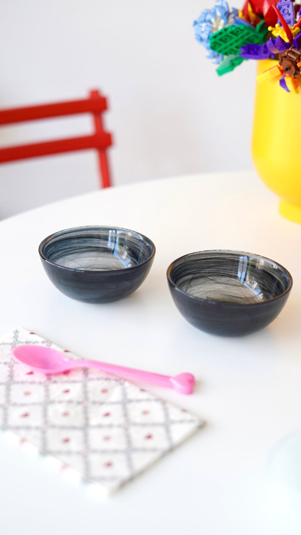 siyah mini sosluk 2 adet