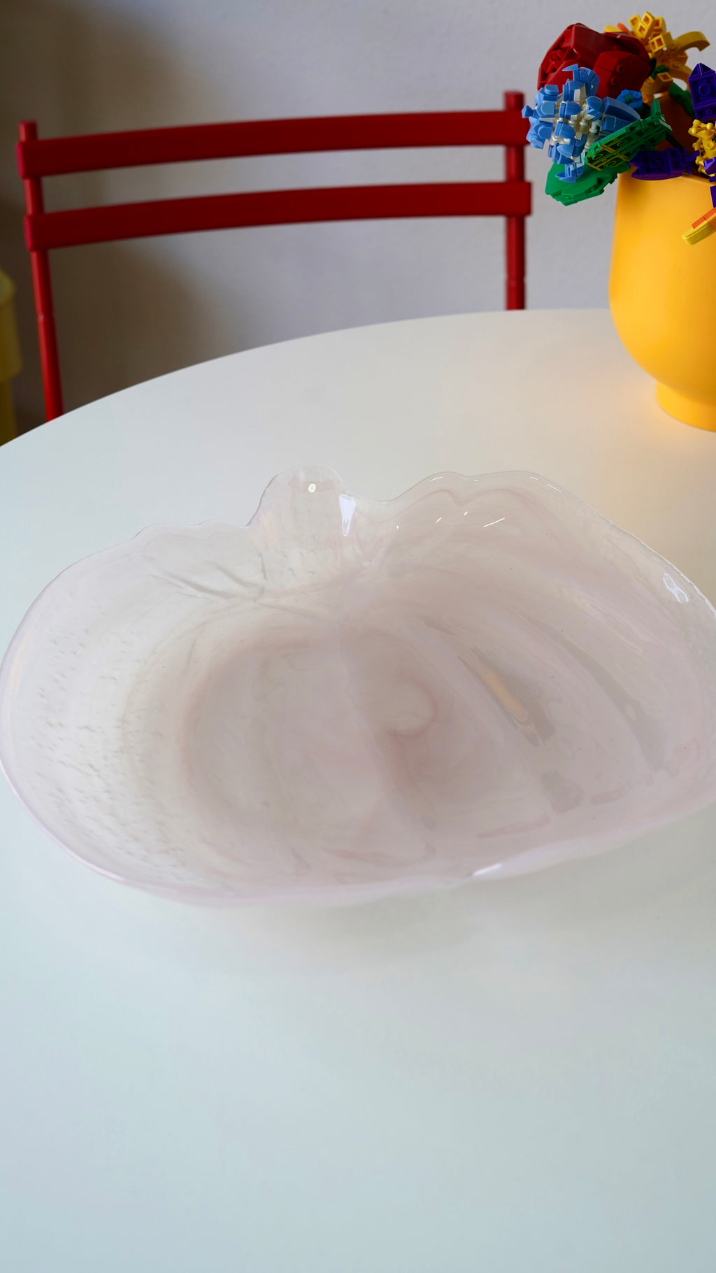 pembe balkabağı tabak- meyvelik  40 cm