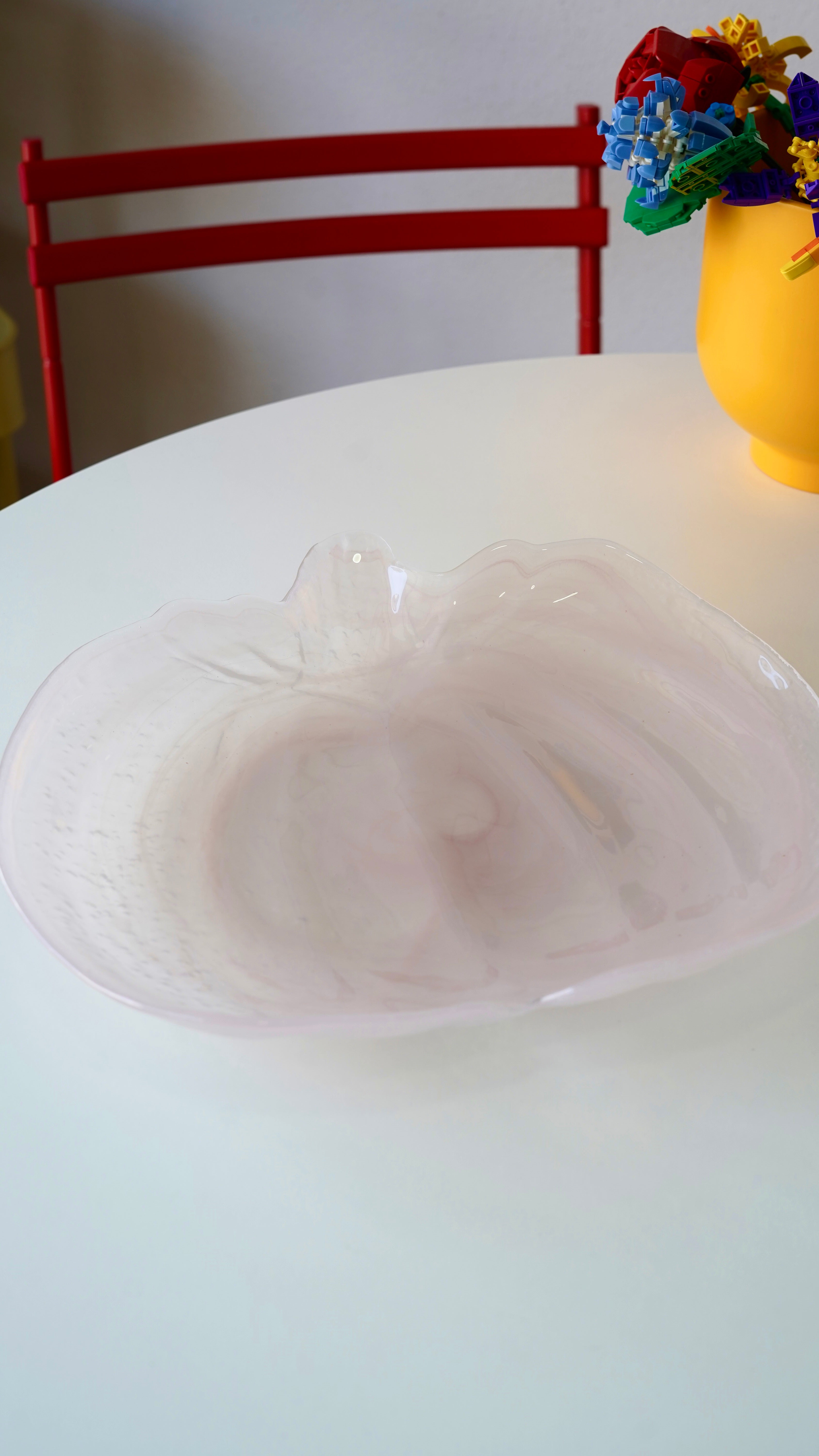 pembe balkabağı tabak- meyvelik  40 cm