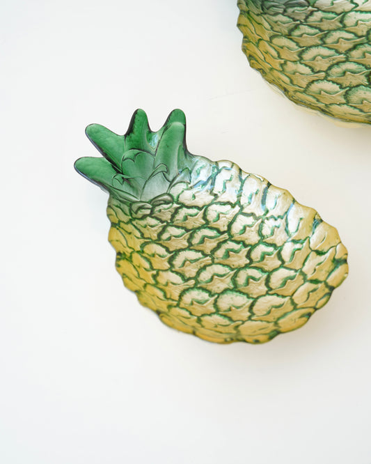 ananas tabak küçük boy 2li set