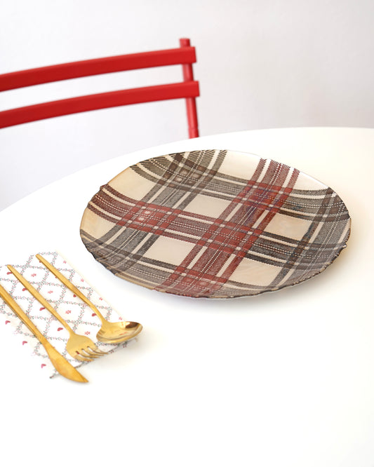 desenli 33 cm tabak 6 adet