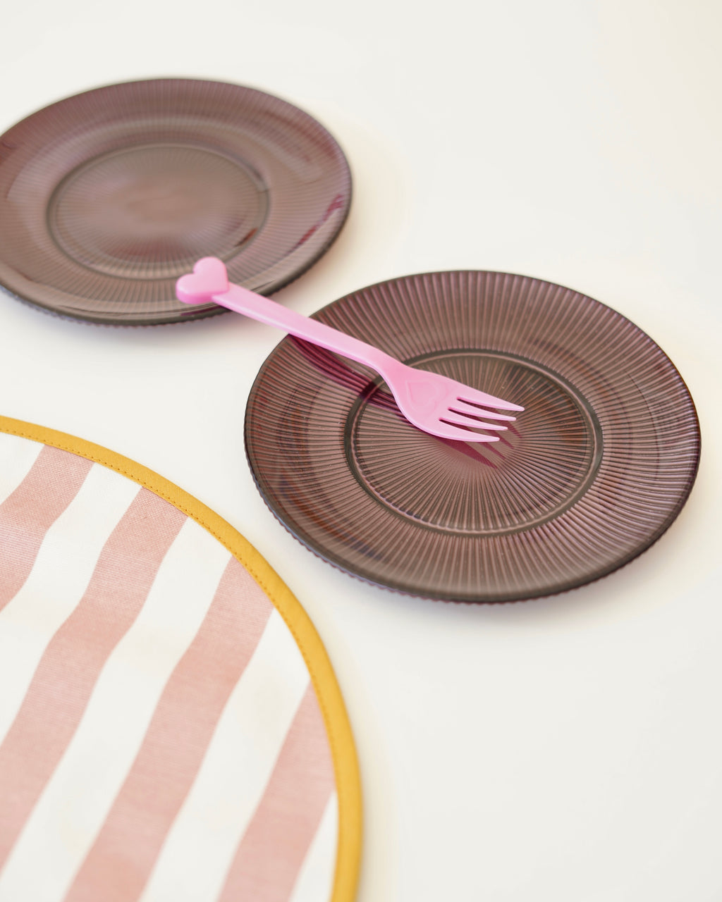 mor mini tatlı tabağı 14 cm 2 adet