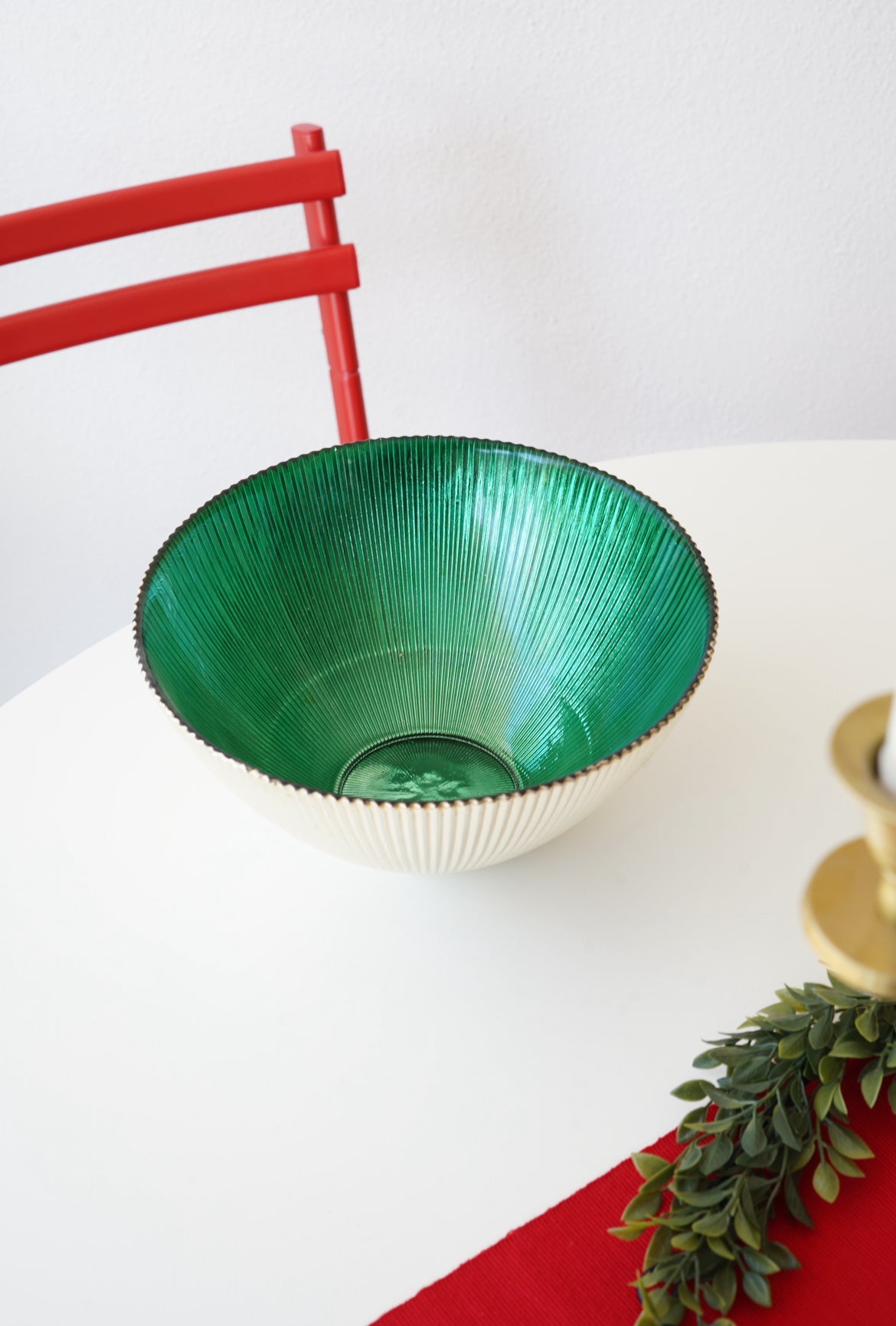 Yeşil salata Kasesi