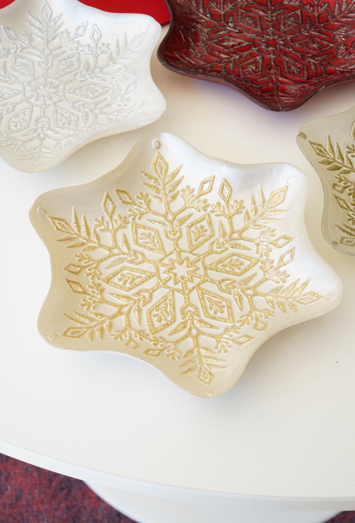 4lü yıldız tabak set