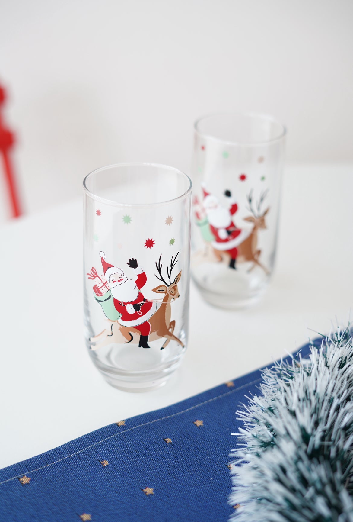 2li uzun yılbaşı bardağı