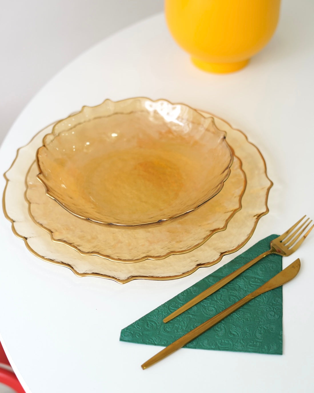 gold 4 kişilik yemek takımı 12 parça