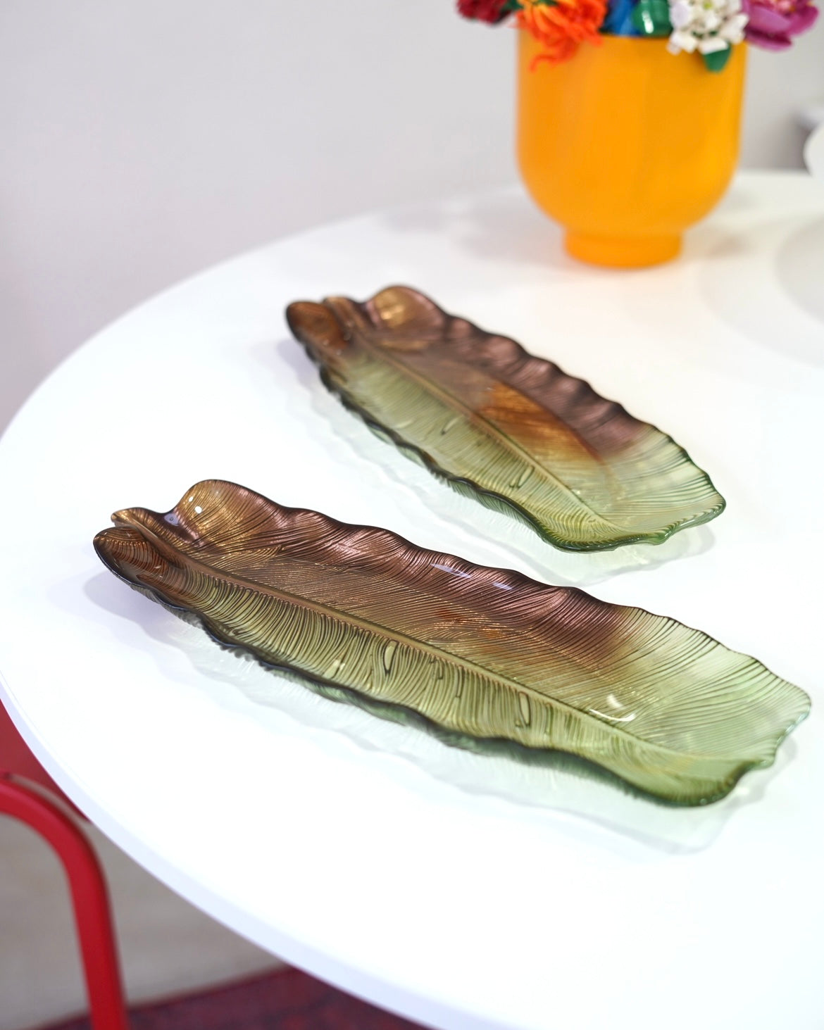 uzun yaprak tabak 1 adet