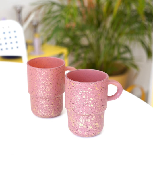 pembe kupa 2 adet