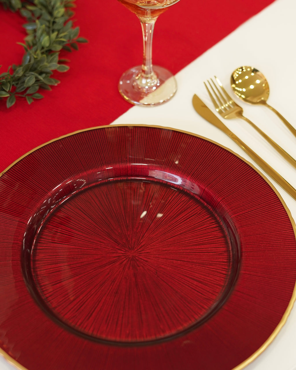 Kırmızı supla 6 kişilik