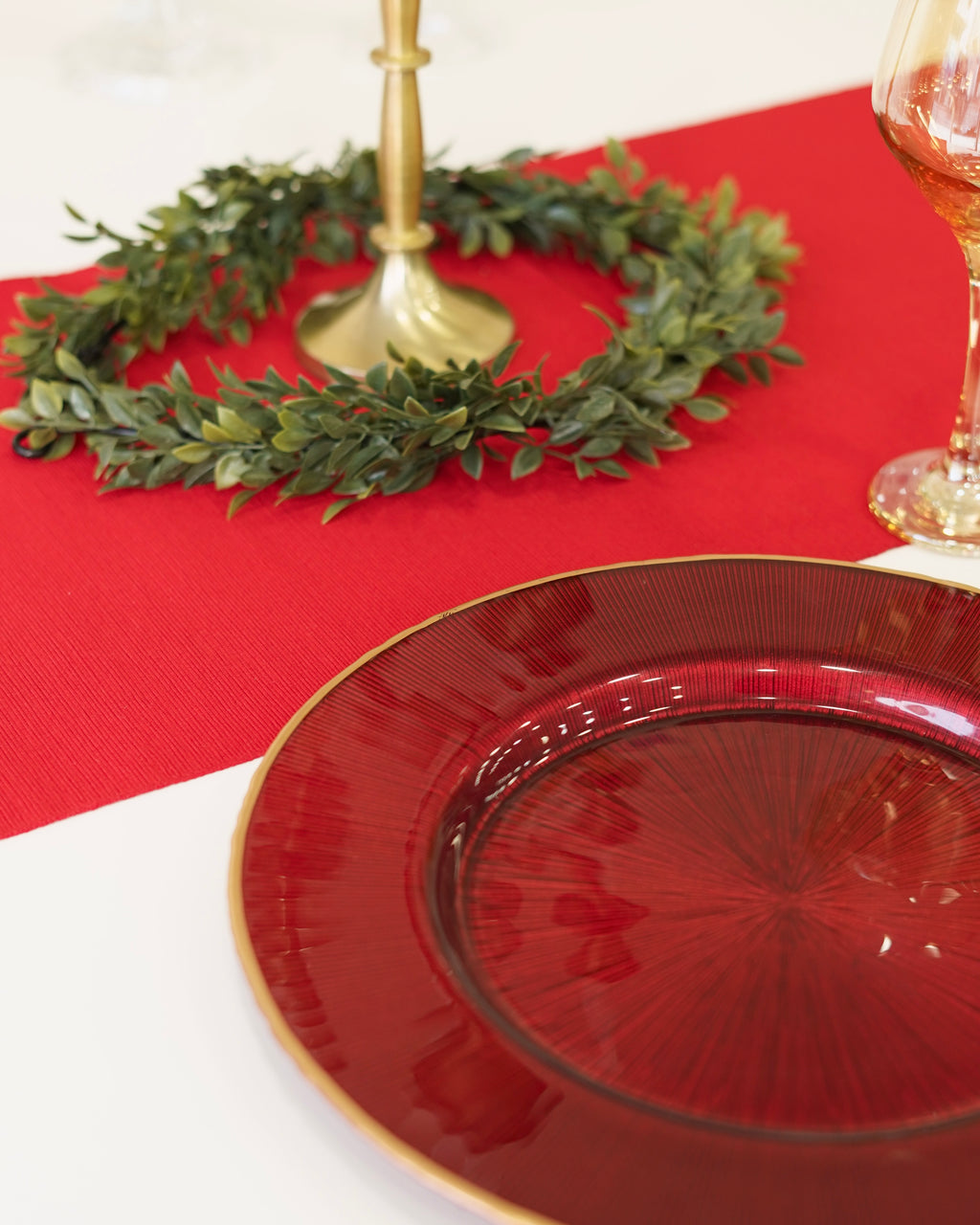 Kırmızı supla 6 kişilik