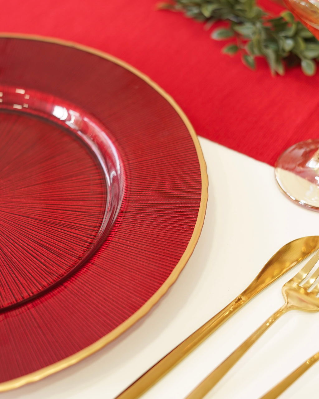 Kırmızı supla 6 kişilik