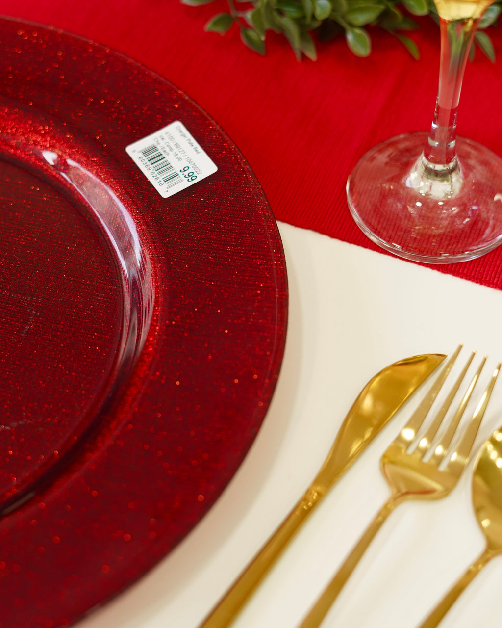 Simli kırmızı 2 kişilik supla